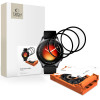 Tech-Protect Easy Set Flex+ hibrīdstikls Xiaomi Watch 5 (3 gab.), melns