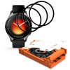 Tech-Protect Easy Set Flex+ hibrīdstikls Xiaomi Watch 5 (3 gab.), melns