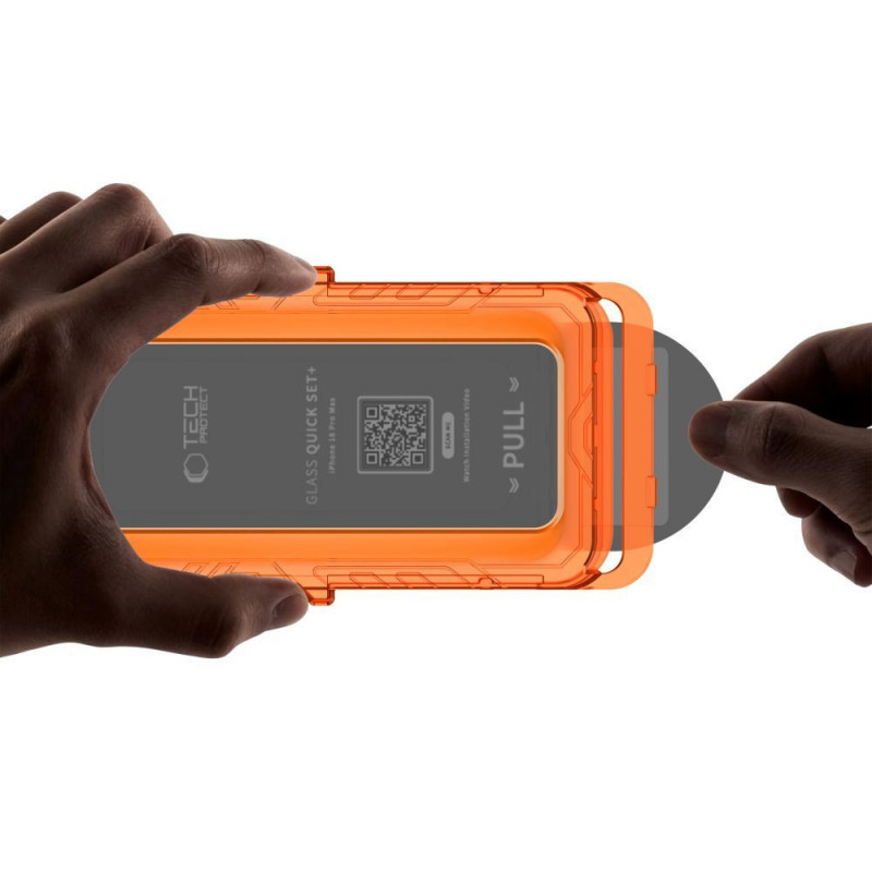 Tech-Protect Quick Set Spy+ privātuma rūdītais stikls Samsung Galaxy S26 FE (2 gab.)