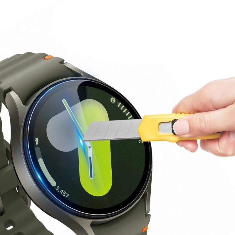 Tech-Protect Glass Fit+ rūdītais stikls priekš Garmin Forerunner 55 (2 gab.), caurspīdīgs