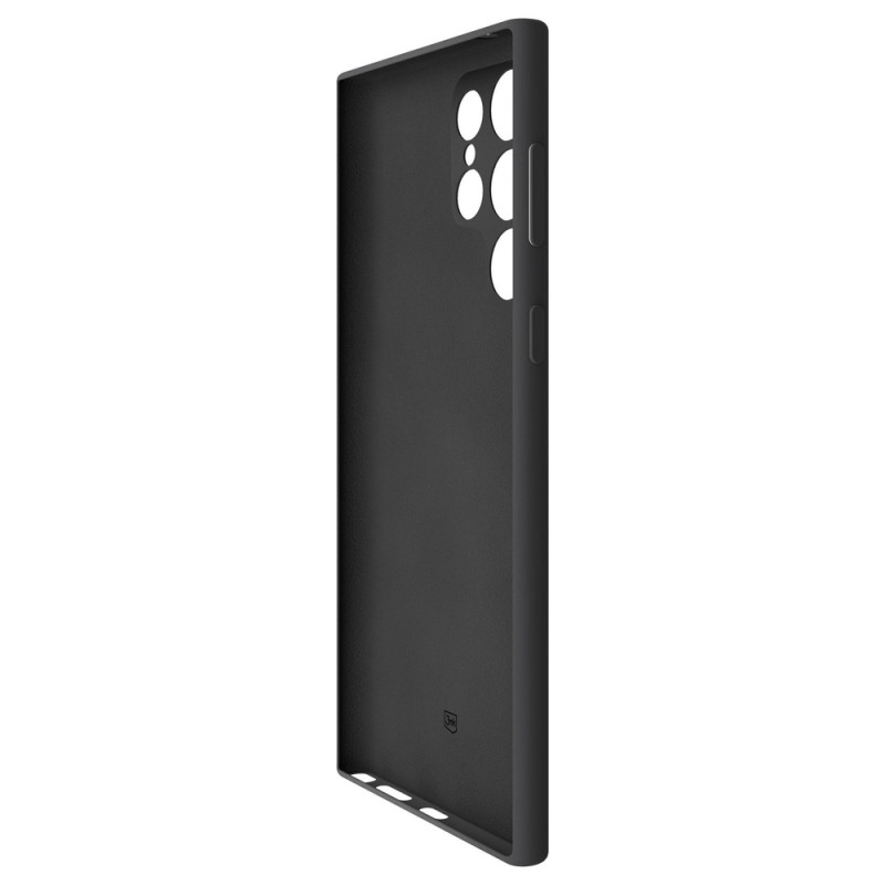 3MK Silicone Case Samsung Galaxy S24 Ultra, melns