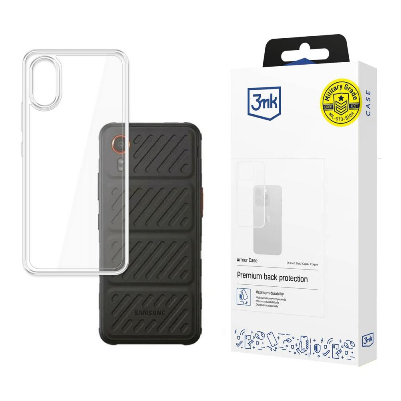 3MK Armor Case vāciņš Samsung Galaxy XCover 7, caurspīdīgs