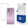 3MK Clear Case viedtālruņa maciņš Motorola Moto G24, caurspīdīgs