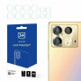 3MK Lens Protection hibrīdstikla kameras objektīva aizsargs Infinix Note 40 (4 gab.), caurspīdīgs