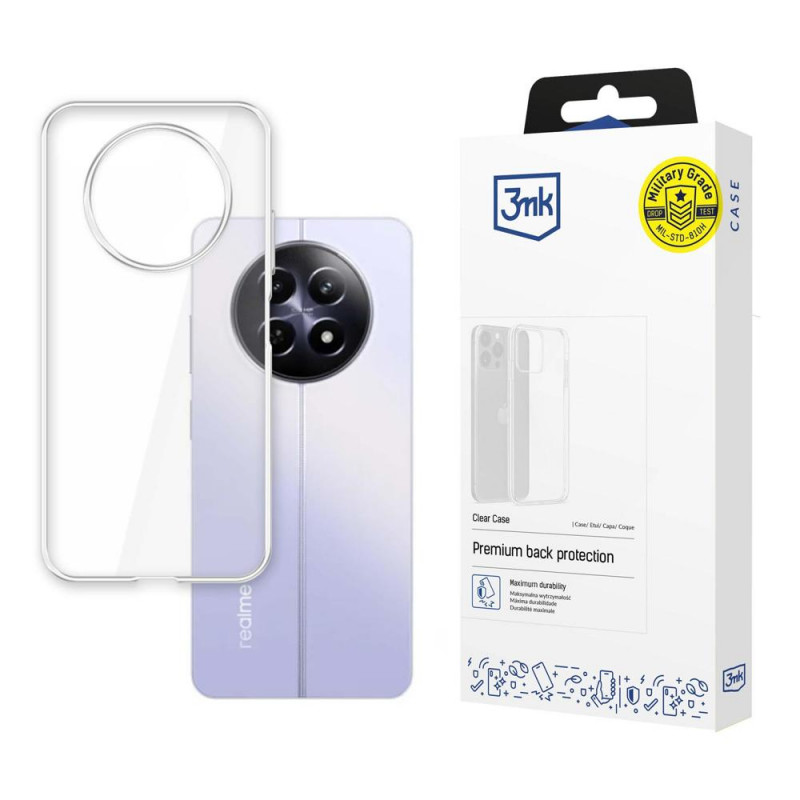 3MK Clear Case 3MK5954 Realme 12 5G, caurspīdīgs