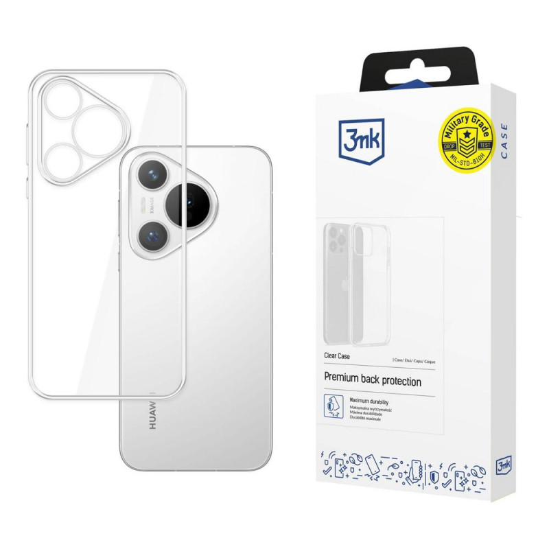 3MK Clear Case Huawei Pura 70, caurspīdīgs