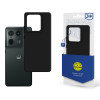 3MK Matt Case viedtālruņa maciņš Motorola Moto Edge 50 Ultra, melns