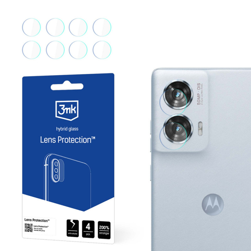 3MK Lens Protect Motorola Edge 50 Fusion kameras objektīva aizsargs (4 gab.)