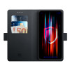 3MK Wallet Case vāciņš Samsung Galaxy S24+, melns