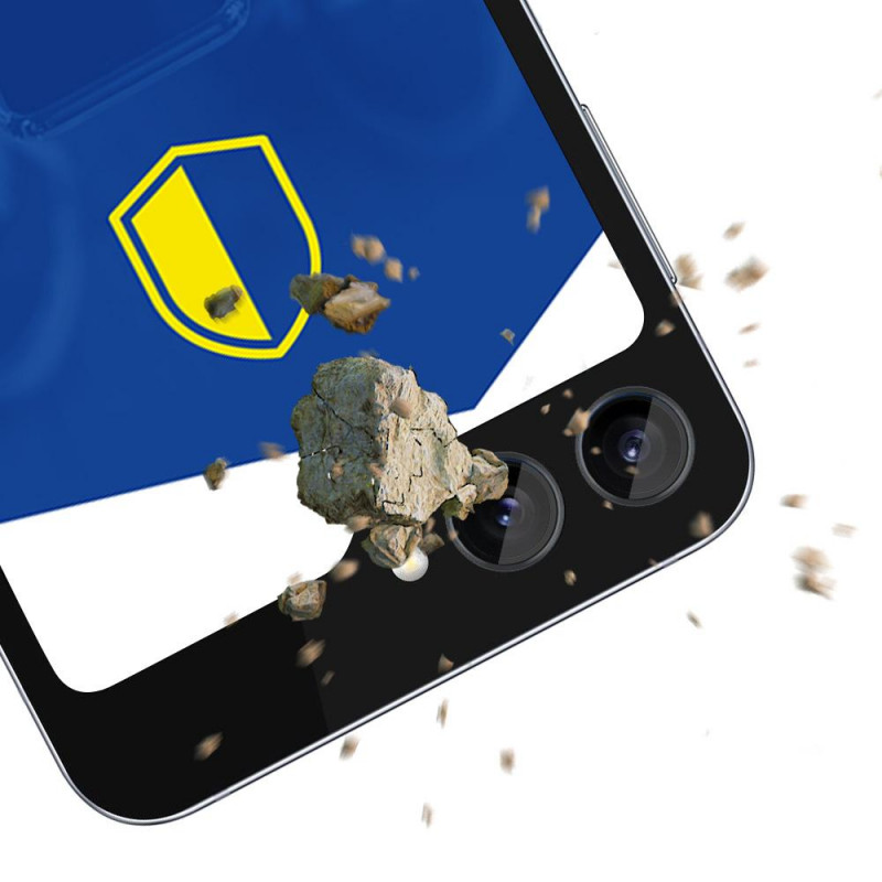 3MK Lens Protection Pro kameras objektīva rūdītais stikls Samsung Galaxy Z Flip 6, melns