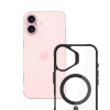3mk Satin Armor MagCase ar MagSafe Apple iPhone 16 Plus (W-3SAMaCa-AiP16Plu-0), caurspīdīgs ar melnu rāmi