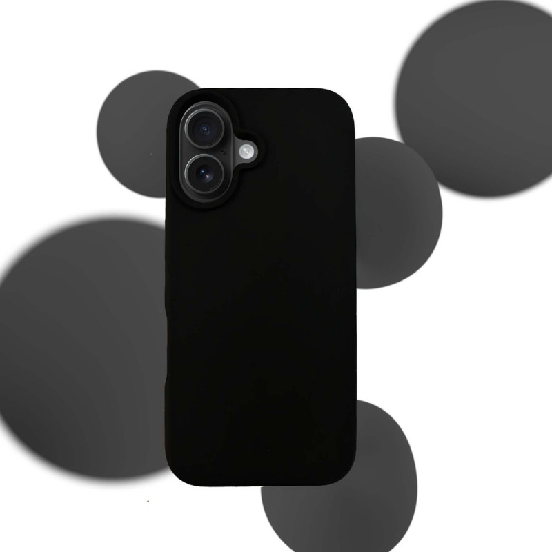 3mk Silicone Case Apple iPhone 16 Plus, melns