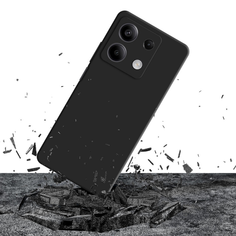 3mk Silicone Case viedtālruņa maciņš Xiaomi Redmi Note 13 5G, melns
