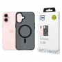 3mk Smoke MagCase ar MagSafe Apple iPhone 16 (W-3SmoMaCa-AiP16-0), daļēji caurspīdīgs
