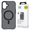 3mk Smoke MagCase ar MagSafe Apple iPhone 16 (W-3SmoMaCa-AiP16-0), daļēji caurspīdīgs