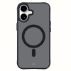 3mk Smoke MagCase ar MagSafe Apple iPhone 16 (W-3SmoMaCa-AiP16-0), daļēji caurspīdīgs