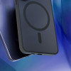 3mk Smoke MagCase ar MagSafe Apple iPhone 16 (W-3SmoMaCa-AiP16-0), daļēji caurspīdīgs
