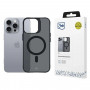 3mk Smoke MagCase ar MagSafe Apple iPhone 16 Pro Max (W-3SmoMaCa-AiP16PM-0), daļēji caurspīdīgs