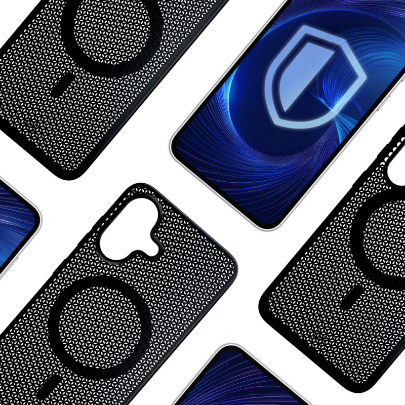 3mk COOLing MagCase Apple iPhone 16, melns