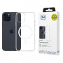 3mk Clear MagCase Apple iPhone 15, caurspīdīgs