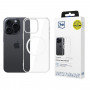 3mk Clear MagCase Apple iPhone 16 Pro Max, caurspīdīgs
