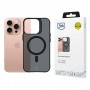 3mk Smoke MagCase ar MagSafe Apple iPhone 16 Pro, daļēji caurspīdīgs