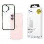 3MK Satin Armor Case+ Apple iPhone 16 aizsargapvalks, zaļš