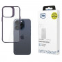 3MK Satin Armor Case+ 3MK15639 Apple iPhone 15 Pro aizsargapvalks, purpura