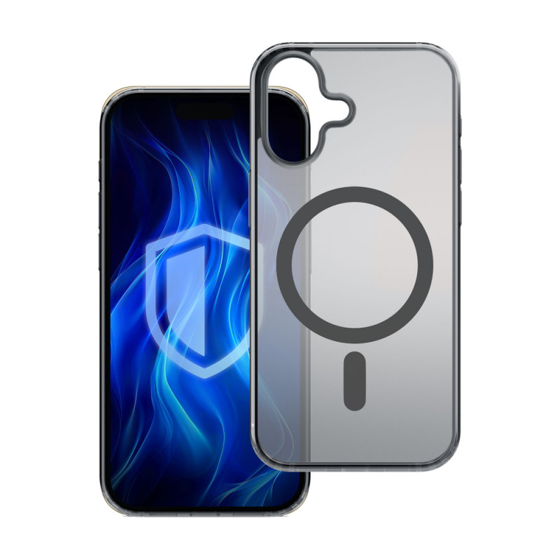 3MK Frosty MagCase vāciņš Apple iPhone 16, melns