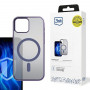 3MK Frosty MagCase MagSafe viedtālruņa maciņš Apple iPhone 15 Plus, purpura