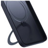 3MK Smoke Case Mag&Stand vāciņš Apple iPhone 16 Pro Max, polikarbonāts, melns