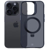 3MK Smoke Case Mag&Stand vāciņš Apple iPhone 16 Pro Max, polikarbonāts, melns