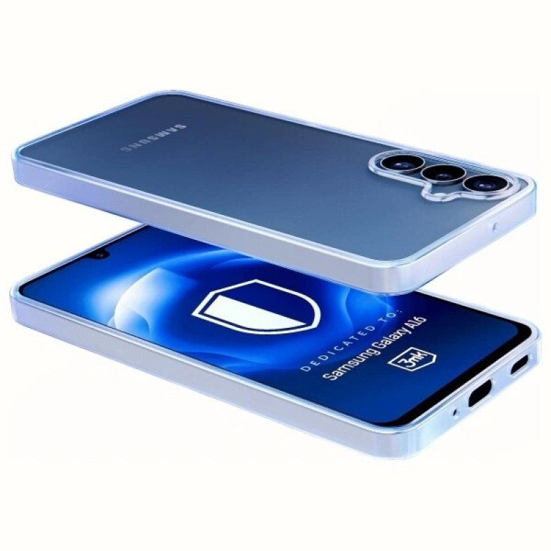 3MK Clear Case Samsung Galaxy A16, caurspīdīgs
