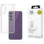 3MK Armor Case vāciņš Samsung Galaxy S24 FE, polikarbonāts, caurspīdīgs
