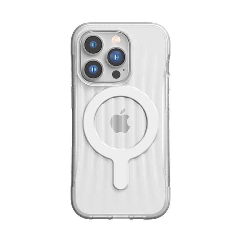 X-Doria Raptic Clutch MagSafe apvalks Apple iPhone 14 Pro, caurspīdīgs