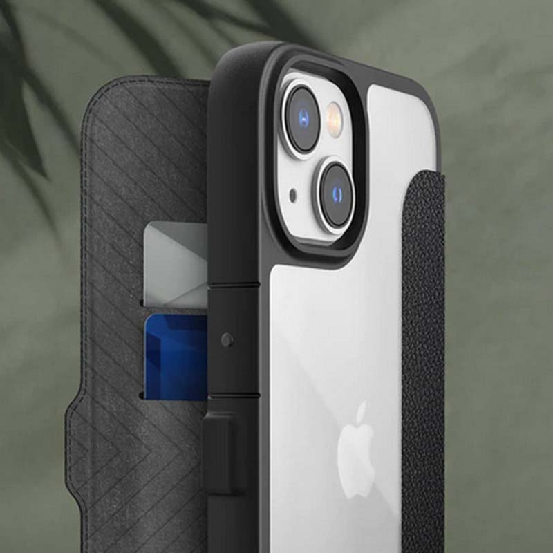 X-Doria Raptic Urban Folio vāciņš Apple iPhone 14 Plus / 15 Plus, melns