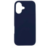 3MK Silicone Case Apple iPhone 16 Plus, tumši zilā krāsā
