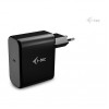 i-tec 100 W USB-C GaN lādētājs, PD 3.0, 1x USB-C, melns