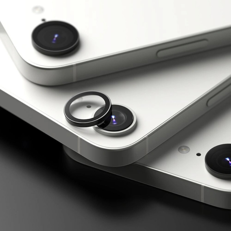 Ringke kameras rāmja aizsargs Apple iPhone 17e / 16e, melns (2 gab.)