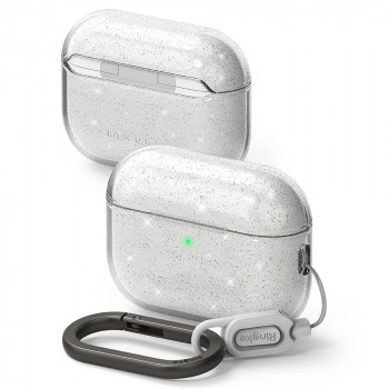 Ringke Air vāciņš Apple AirPods Pro 3, dzirkstoši caurspīdīgs