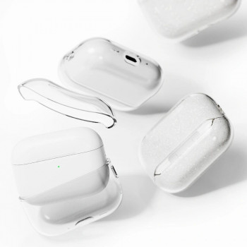 Ringke Air vāciņš Apple AirPods Pro 3, dzirkstoši caurspīdīgs