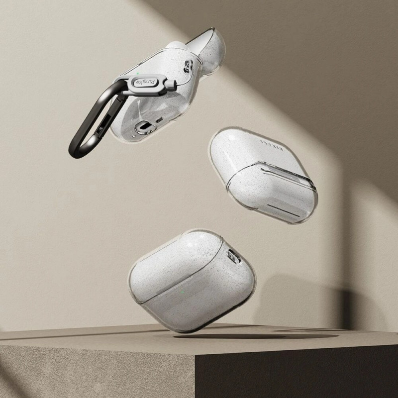 Ringke Air vāciņš Apple AirPods Pro 3, dzirkstoši caurspīdīgs