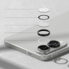 Ringke kameras rāmja aizsargs Samsung Galaxy S25 Edge, melns