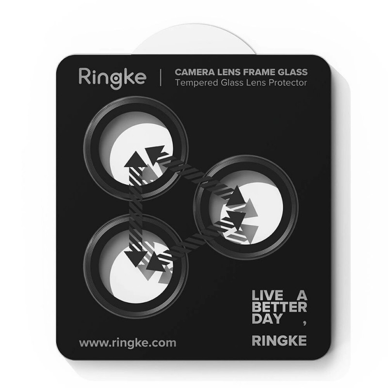 Ringke kameras rāmja aizsargs Apple iPhone 17 Pro / 17 Pro Max, melns (2 gab.)