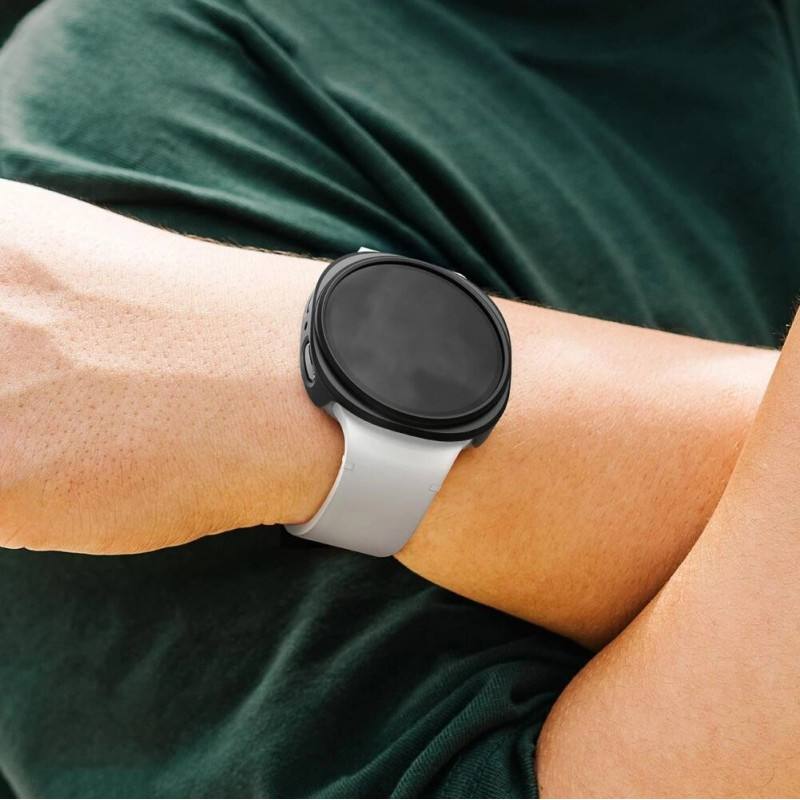 Ringke Slim RGK11819 korpuss Samsung Galaxy Watch 8 / 9 44 mm, caurspīdīgs un matēts melns (2 gab.)