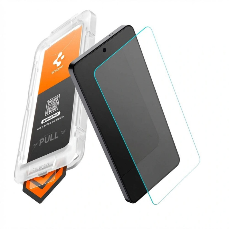 Spigen Glas.tR EZ Fit Pro AC HD AGL11074 ekrāna aizsargplēve Samsung Galaxy S26 Ultra, caurspīdīga