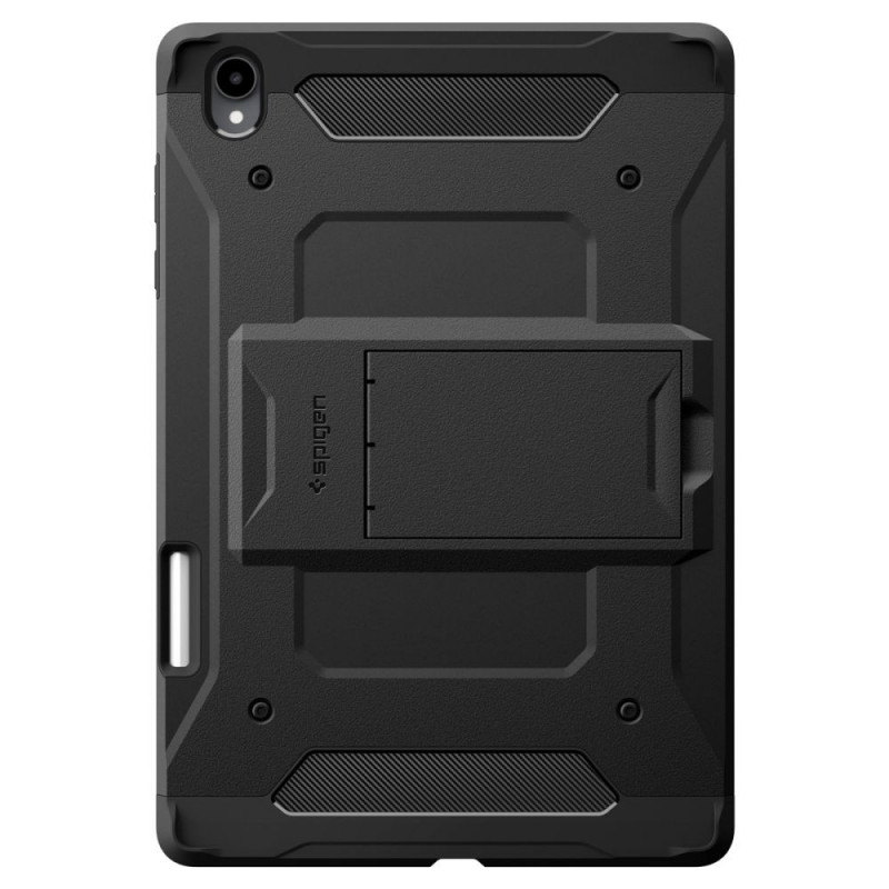 Spigen Tough Armor Pro ACS11827 planšetdatora maciņš Samsung Galaxy Tab S12+ 12.6 (X840 / X846b), melns