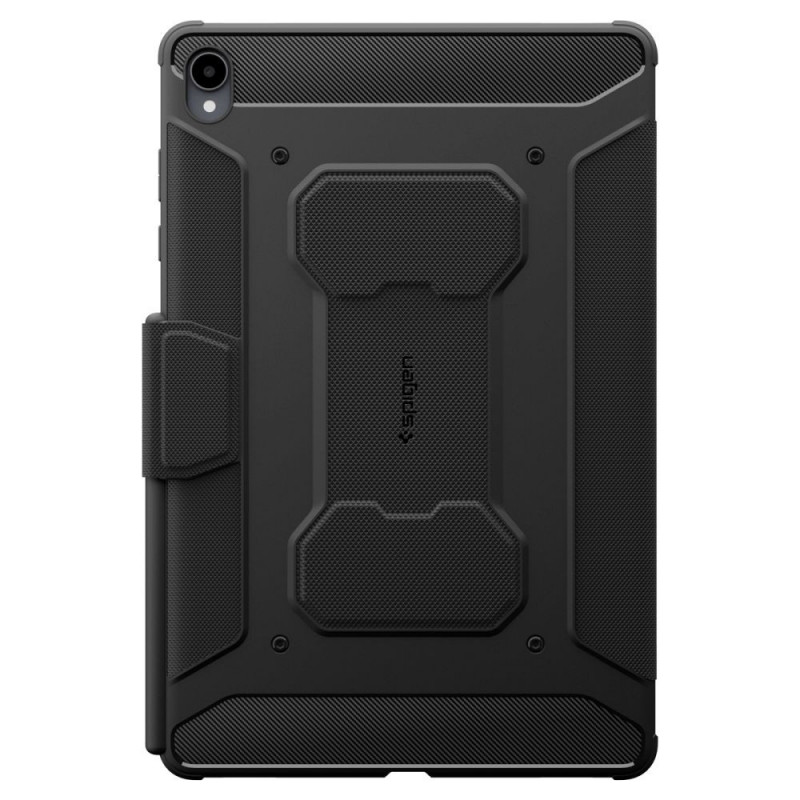 Spigen Rugged Armor ACS11822 planšetdatora maciņš Samsung Galaxy Tab S12+ 12.6 (X840 / X846b), matēti melns