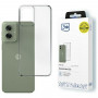3mk Clear Case Motorola Moto G55 5G viedtālruņa maciņš, caurspīdīgs