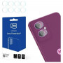 3MK Lens Protection hibrīda kameras objektīva stikls Motorola Moto G55 5G (4 gab.)